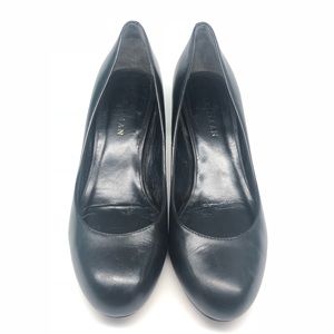 Cole Haan Air Talia Mid Pump Heel Black Size 5.5 B